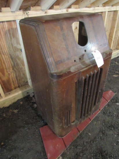 Vintage Wood Radio Case Shell