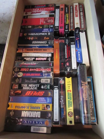 (250+/-) VCR Tapes