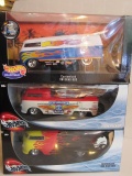 (3) Hot Wheels 1:18 Scale Die Cast Collectible Cars