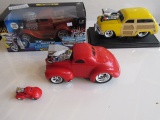 (3) Muscle Machines 1:18 Scale Die Cast Collectible Cars