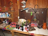 Contents of Work Bench & Pegboard