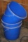 (3) 5 Gallon Heated Water Buckets