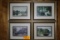 (5) Framed Country Scene Prints