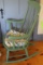 Green Painted Rocker