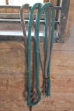 (2) Pairs of Nylon Snap On Reins