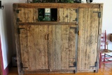 Vermont Made Barn Board Entertainment Center