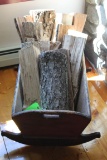 Antique Pine Cradle