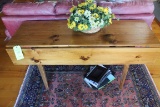 Pine Drop Leaf Harvest Table