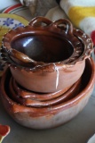 (5) Terracotta Decorative Bowls