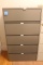Five Drawer Lateral Metal Filing Cabinet