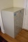 (2) Metal Vertical Filing Four-Drawer Cabinets