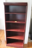 Cherry Style Adjustable Bookshelf