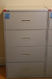 Four Drawer Lateral Metal Filing Cabinet