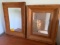 (2) Ogee Framed Mirrors