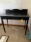 Black Painted One Drawer Dressing Table