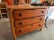 Three Drawer Pine Dresser