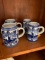 (4) Delft Mugs