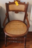 Victorian Cane Seat Side Chair