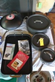 (5) Calphalon Pots & Griddle