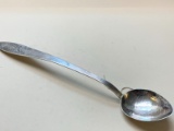 Hand Wrought Sterling Silver Serving Spoon