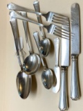 (7) Durgin Sterling Silver Flatware Items