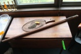 Antique Mahogany Fly Rod w/ Case & Net