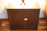 Two Door Pine Cabinet