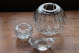 (3) Waterford Crystal Pieces