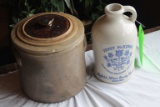 Stoneware Crock & Jug