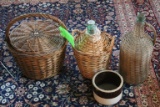 (3) Wicker Items