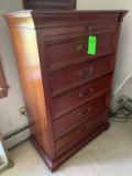 Cherry Six Drawer Bureau