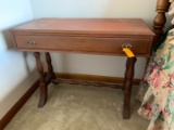 Antique One Drawer Hardwood Table