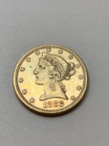 1882 U.S. $5.00 Gold Piece