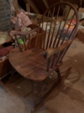 Vintage Rocking Chair w/ Cradle