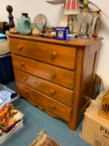 Four Drawer Pine Bureau