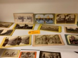(13) Antique Stereo View Cards