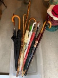 (10) Umbrellas & Walking Sticks