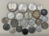 Assorted Foreign Silver Coins