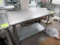 Stainless Steel Table w/ Under Shelf