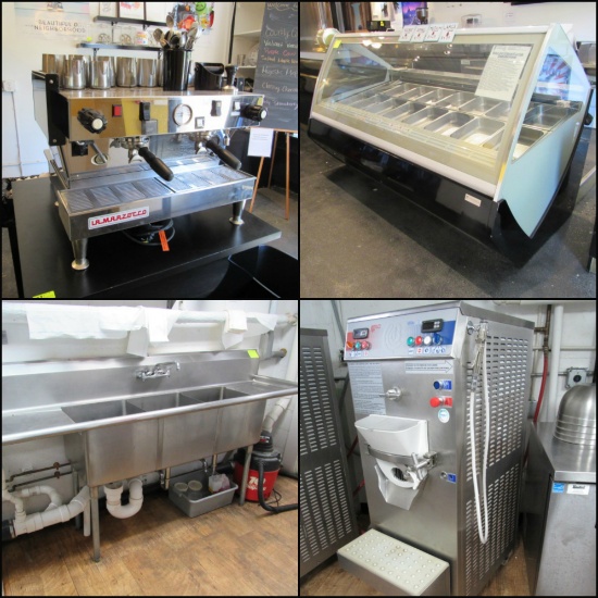 Ice Cream/Gelato Shop Furniture, Fixtures & Equip.