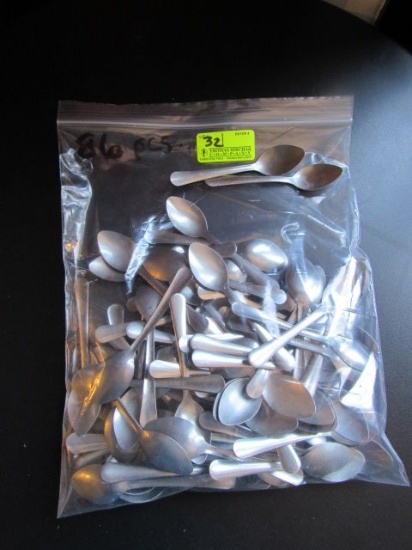 (86) Stainless Steel Gelato Spoons