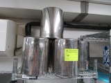 (6) Stainless Steel Gelato Tubs