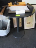 Emu Pedestal Base Steel Table