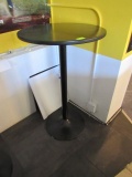 Pedestal Base Stool Height Table