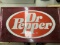 Dr. Pepper Tin Advertising Sign