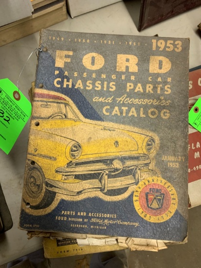 (6) Ford Car and Truck Parts and Accessories Catalog