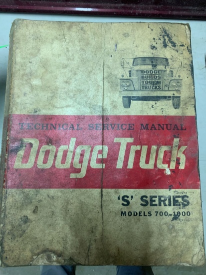 (4) Vintage Parts and Service Manuals