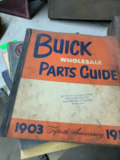 (8) Buick Parts and Shop Manuals