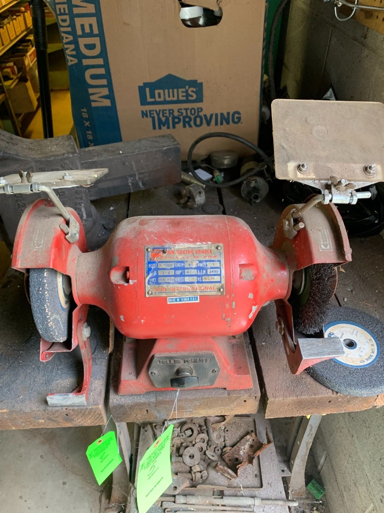 Sun Electric Double-End Bench Grinder 