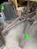 Partial Engine Stand on Casters